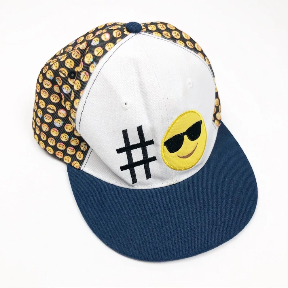 Emoji SnapBack Hashtag Hat - Picture 2 of 6